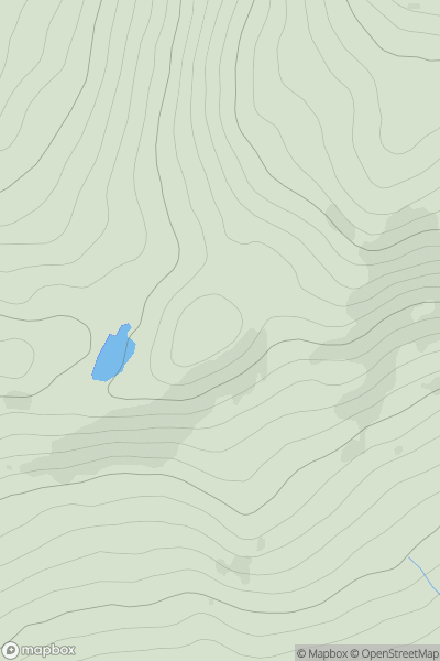 Thumbnail image for Carn Tarsuinn [Loch Arkaig to Glen Moriston] [NH240070] showing contour plot for surrounding peak